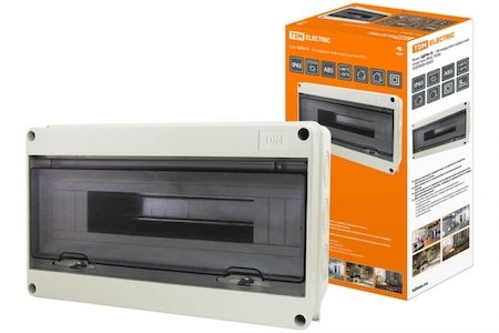 TDM ELECTRIC SQ0908-0005 Бокс ЩРН-П-18 модулей навесной пластик IP65 TDM